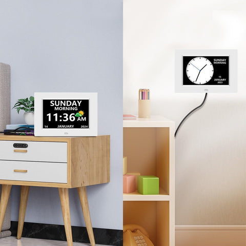 LXBYJKJ alarms and reminders support daily routines for seniors.