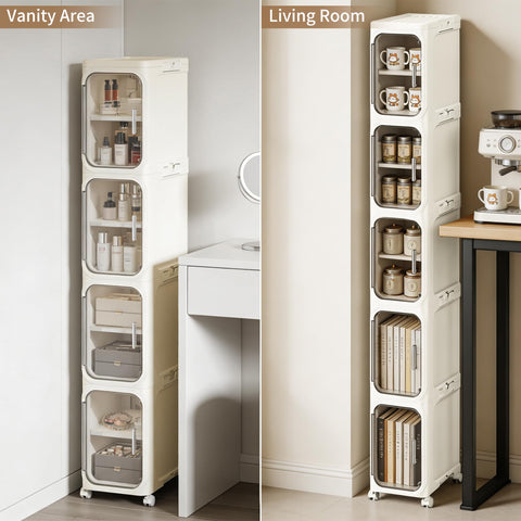 LXLXXL bathroom cabinet with durable construction for daily organizing.