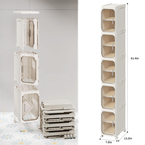 LXLXXL five-tier capacity up to 27 gallons.