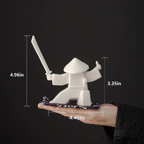 LYART Samurai statue for children's room adds charming décor.