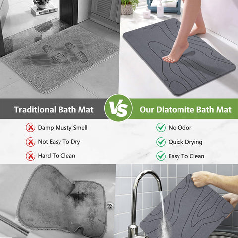 Lydia's Deal diatomaceous earth design stays flat and durable over time.