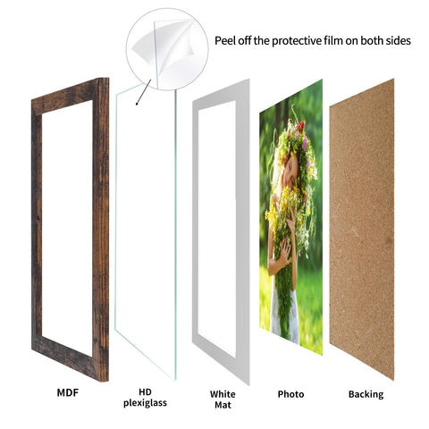 Lyeasw frames for wall hanging or tabletop display offer versatile arrangement.