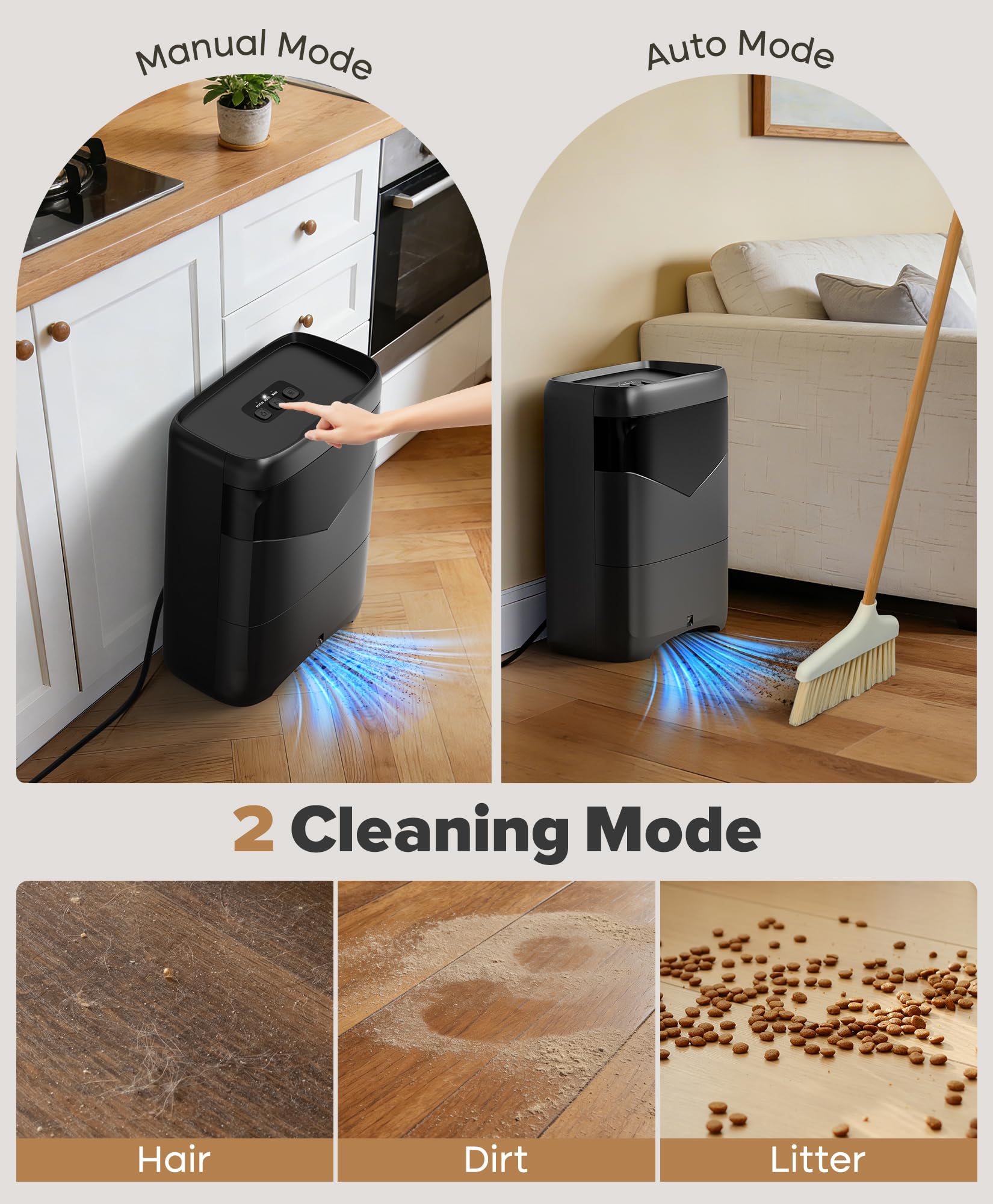 LyriFine Pro five-layer filtration helps keep air cleaner after cleaning.