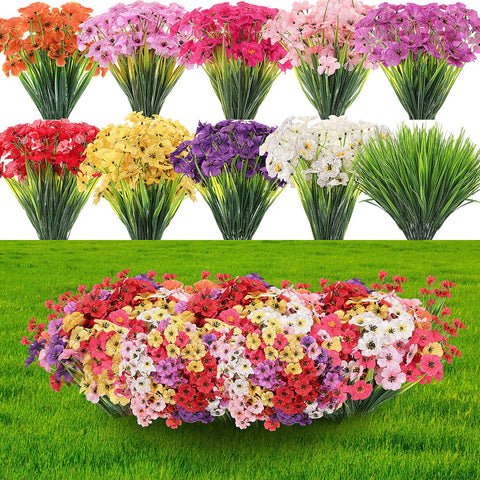 Lyrow no watering needed violet flowers ideal for maintenance-free decor