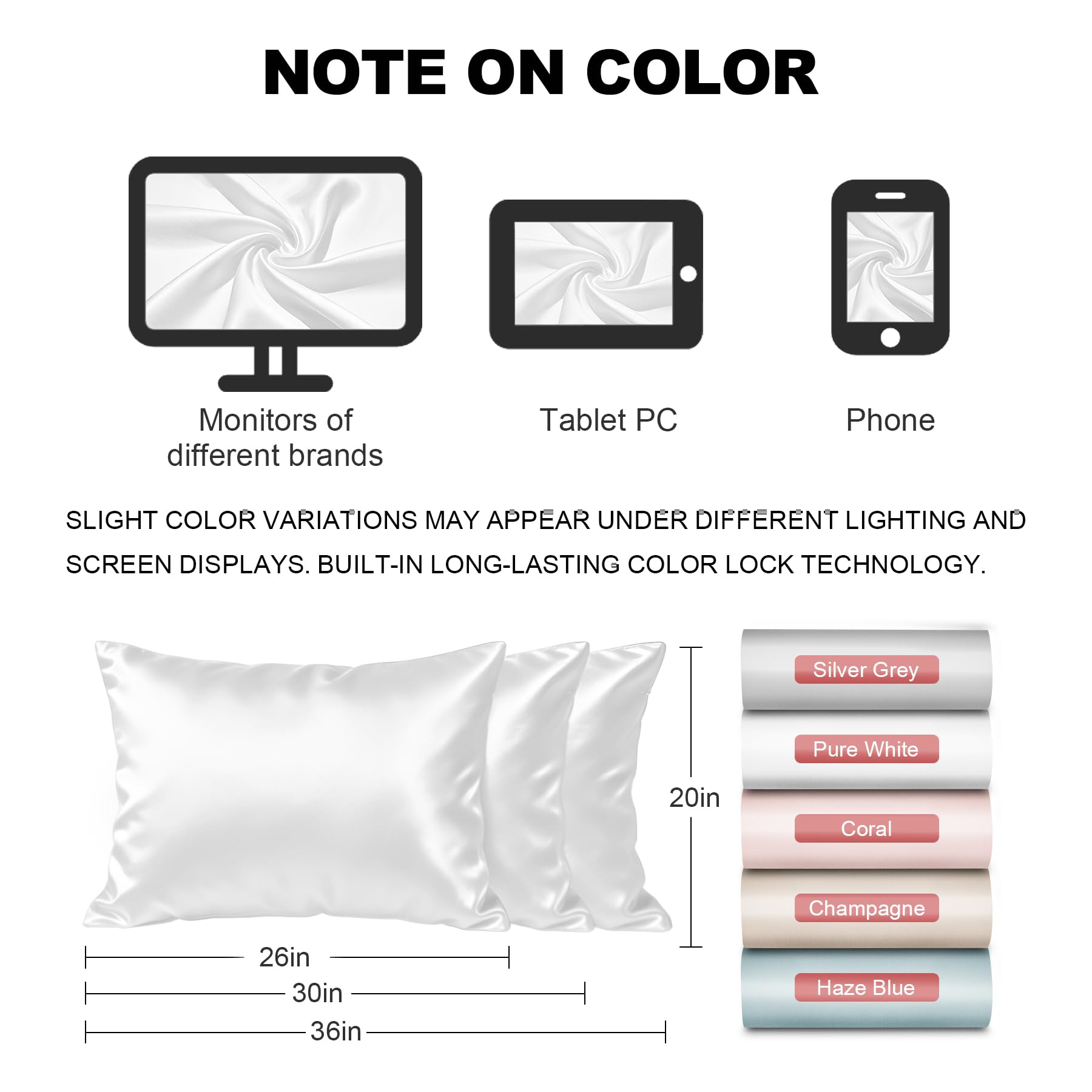 LYSHIN bright high-gloss silk craft offers durable, luxurious feel