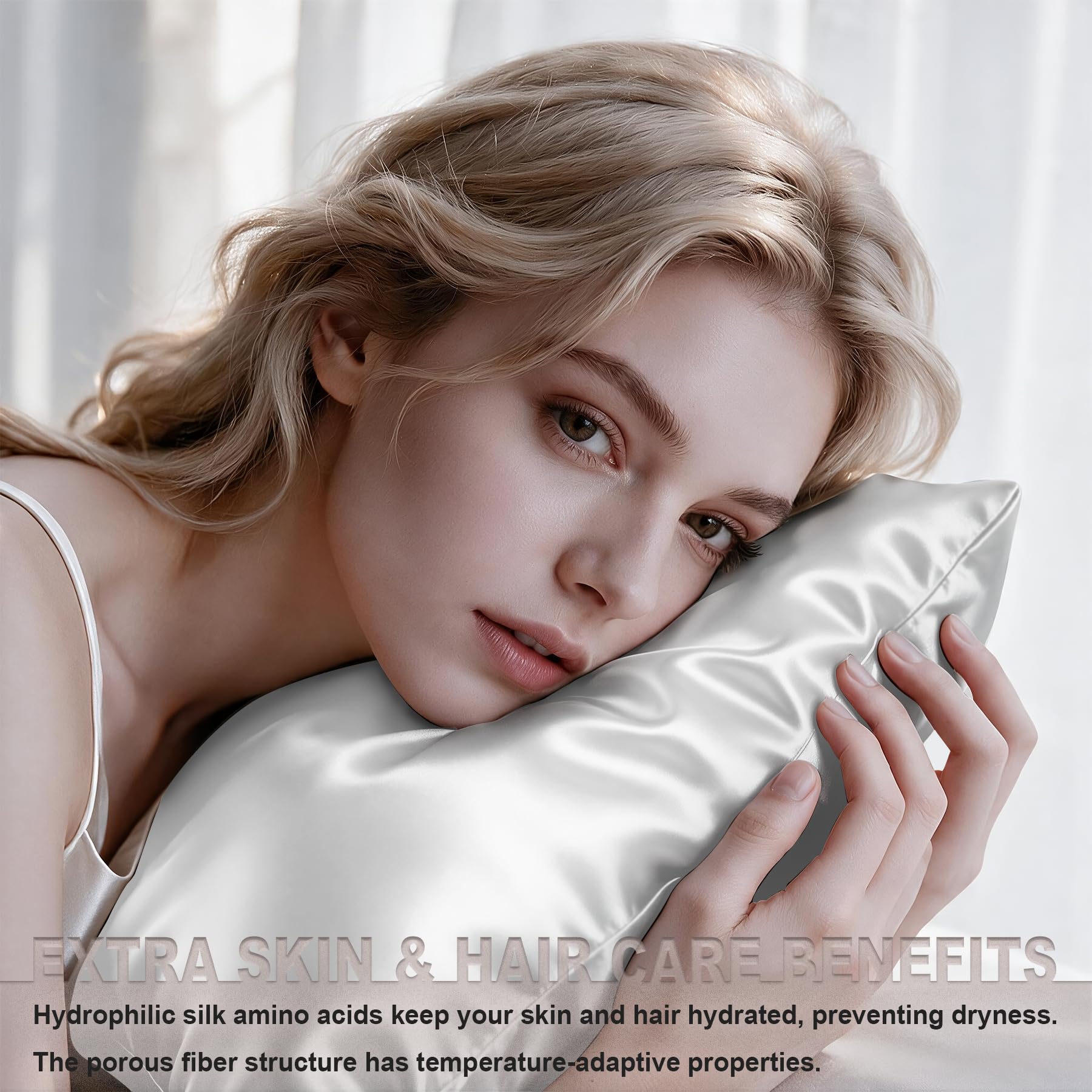 LYSHIN cooling silk touch for a cooler night's sleep
