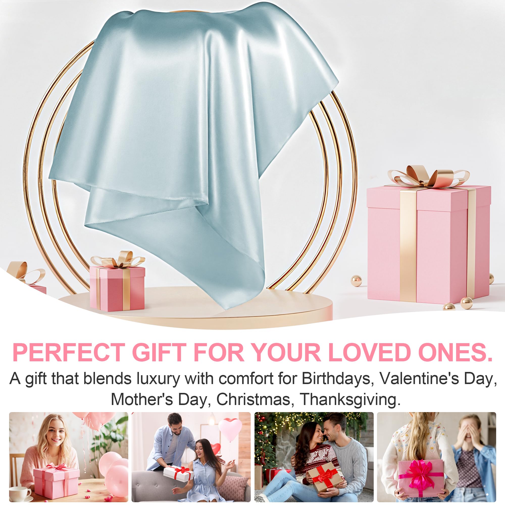 LYSHIN hidden zipper detail ensures secure pillow fit.