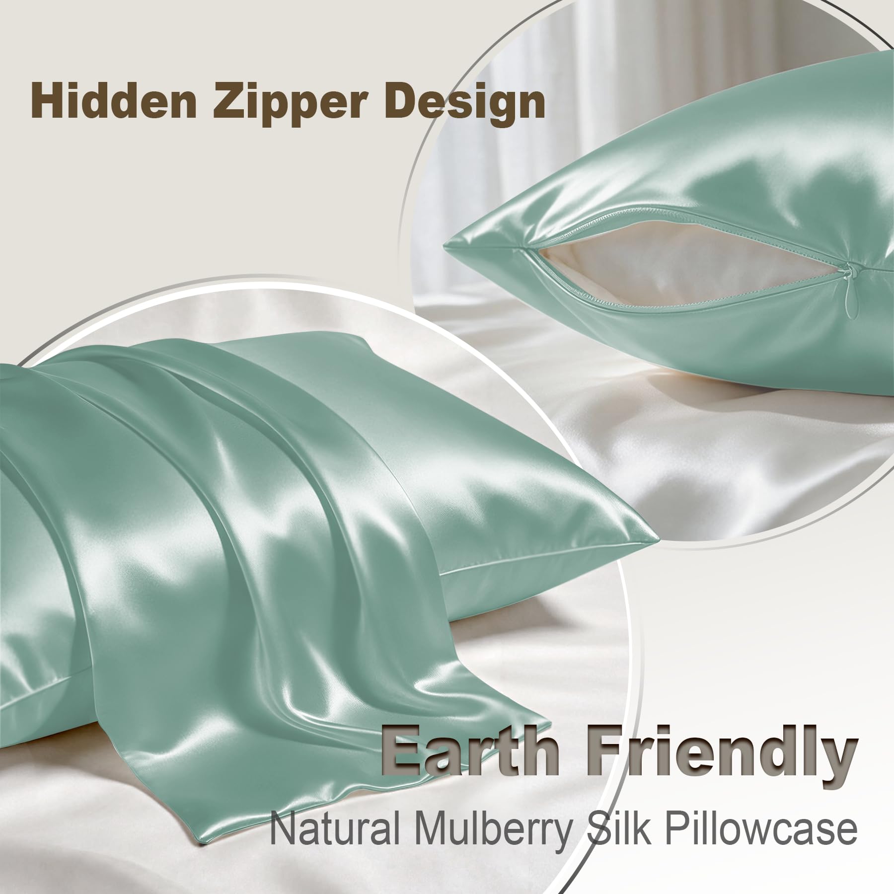 LYSHIN Mulberry silk close-up texture highlighting luxurious drape and sheen.