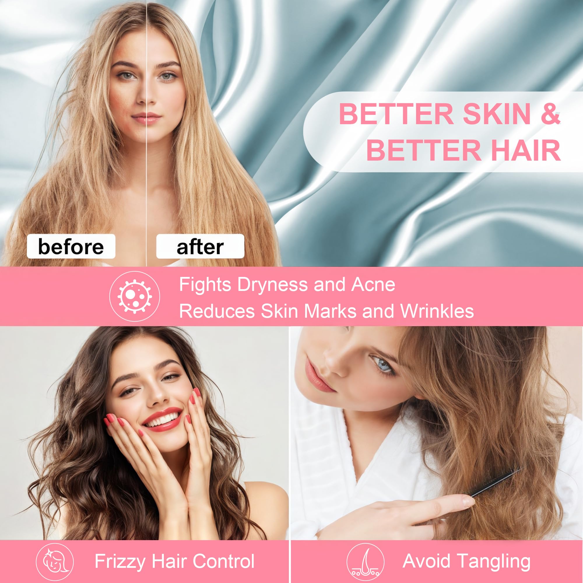 LYSHIN cooling silk texture promotes breathable, comfortable sleep.