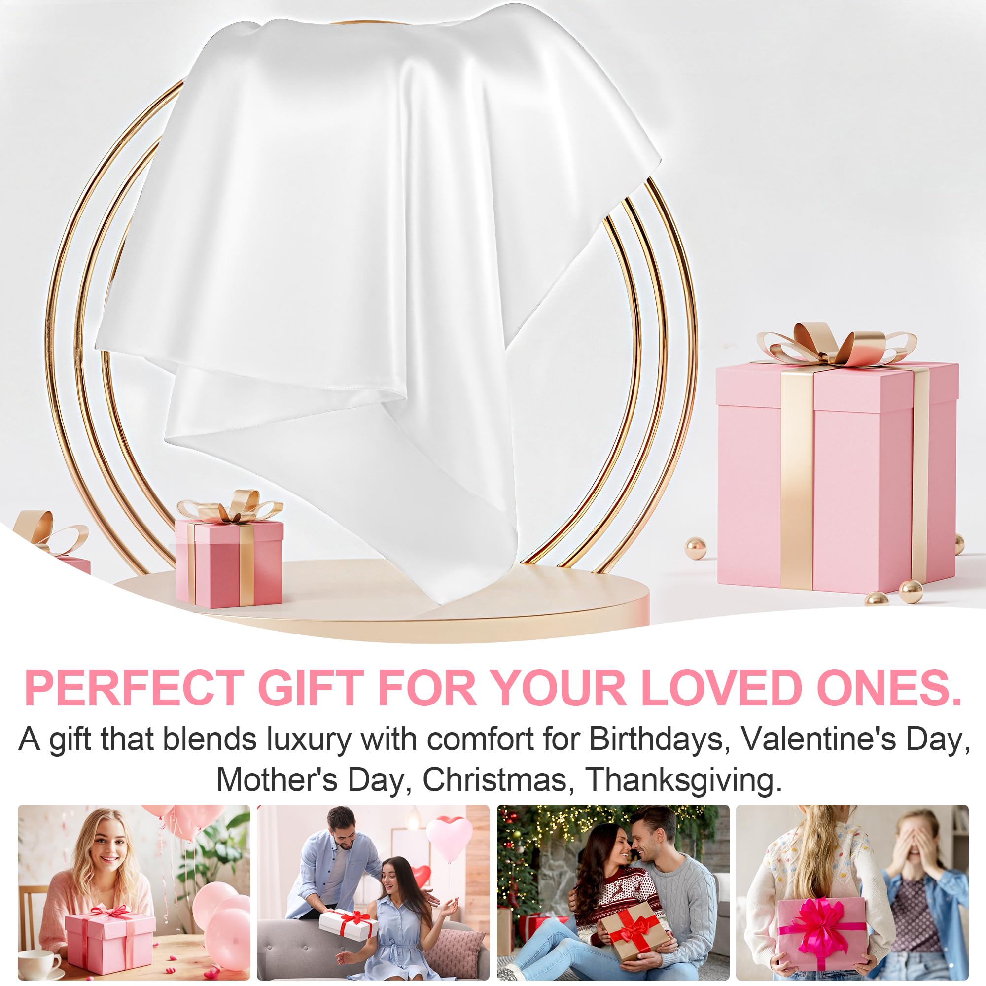 LYSHIN 2-pack queen size pillow case makes a thoughtful gift.