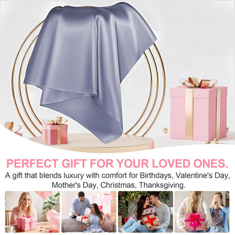 LYSHIN silk pillowcase gloss and drape illustrate luxury sleep surface.