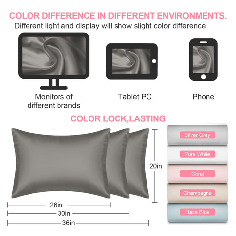 LYSHIN silk pillowcase gift packaging suitable for birthdays or holidays.