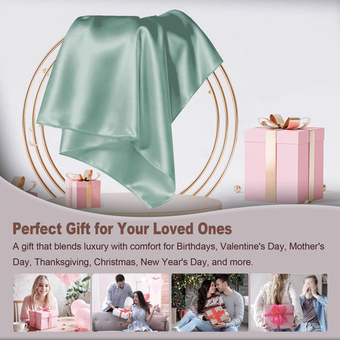 LYSHIN silk pillowcase supports hair and skin care routines.
