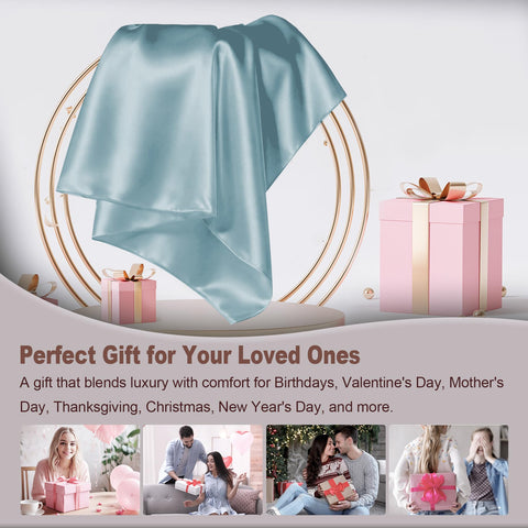 LYSHIN silk pillowcase packaging gift-ready appeals for special occasions and gifting.