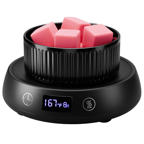 Lyty 3-in-1 wax warmer with removable dish for easy fragrance switching.