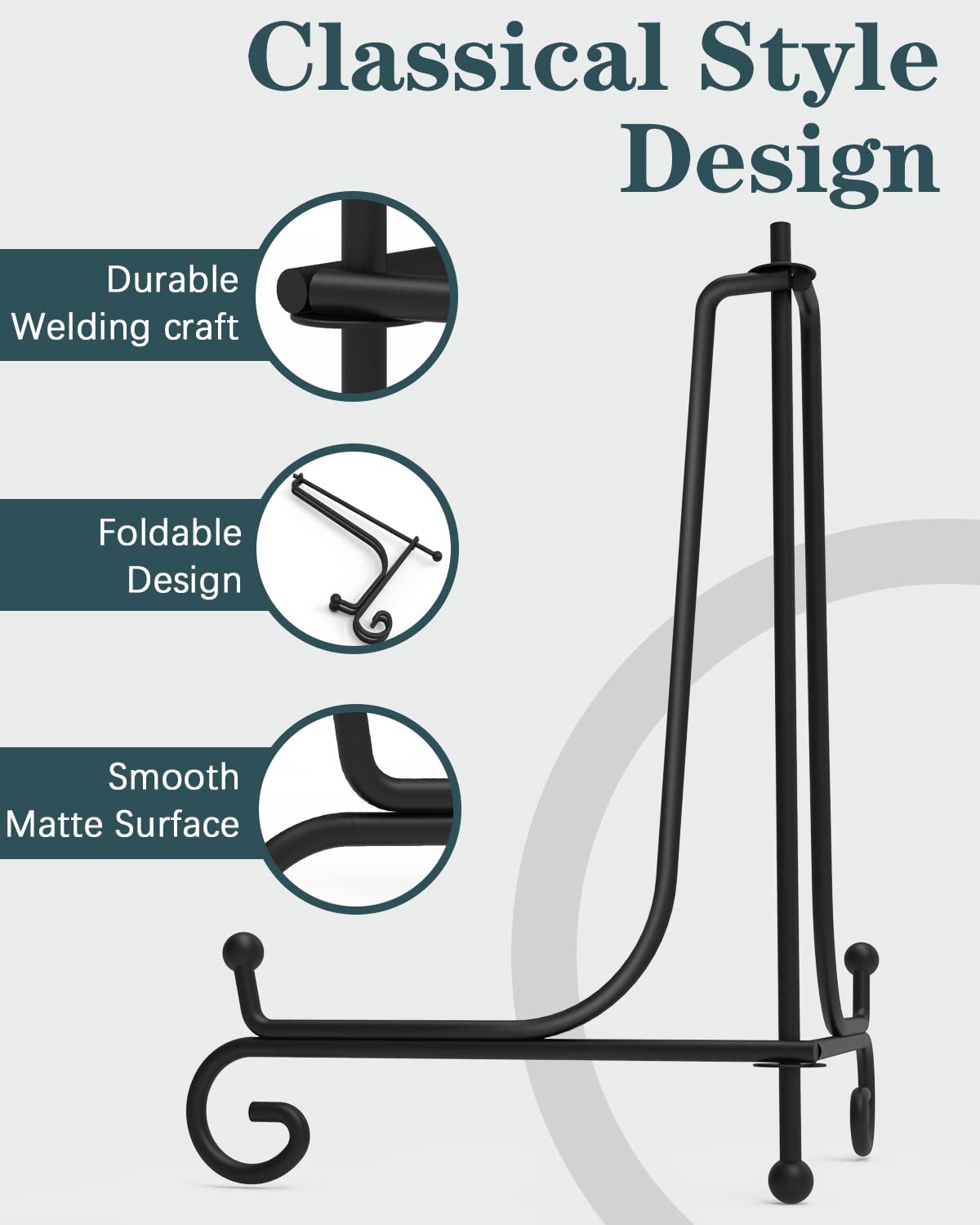 Lzerking decorative plate display stand showcases collections elegantly.