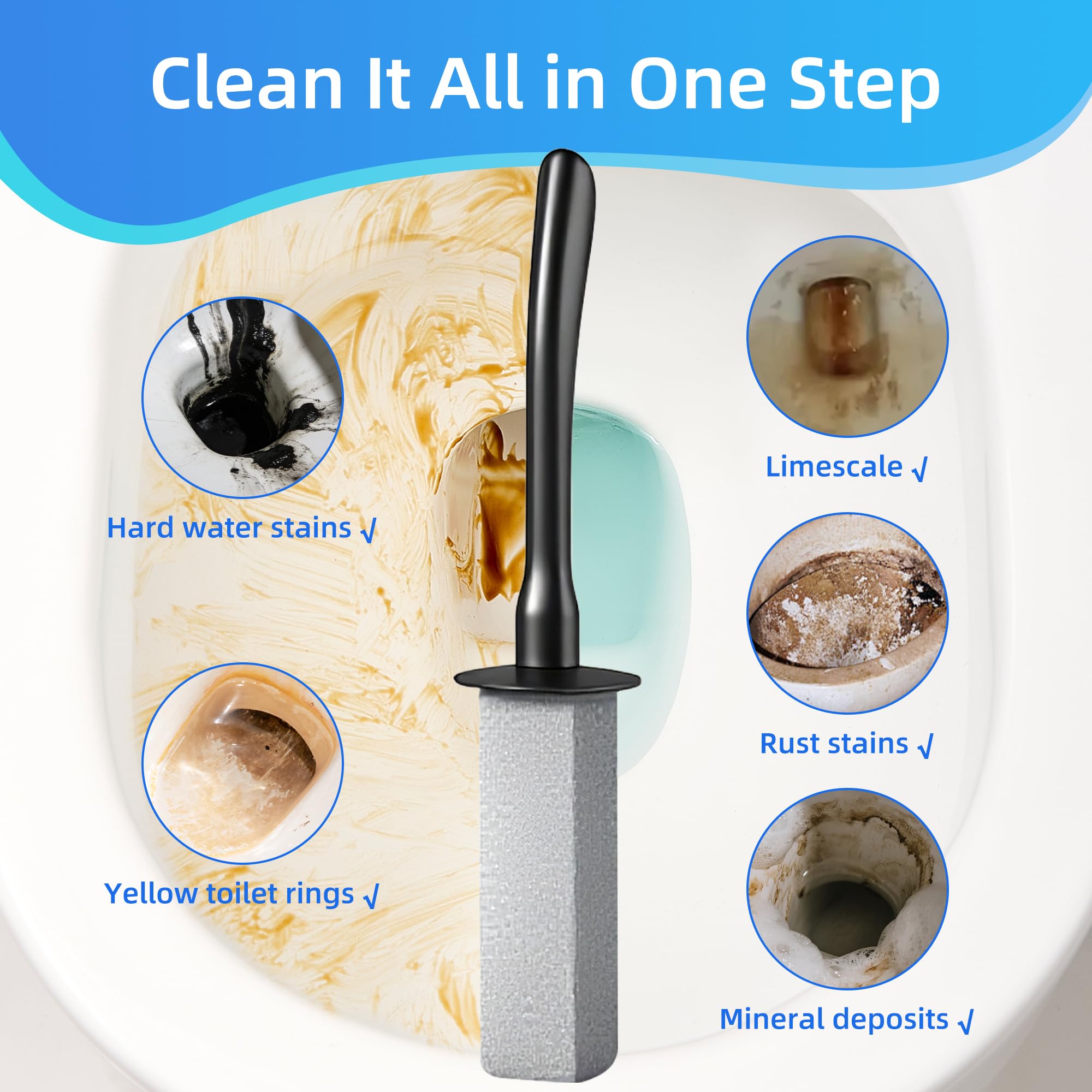 LZLOOK ventilated drip-free base keeps bathroom dry and tidy.