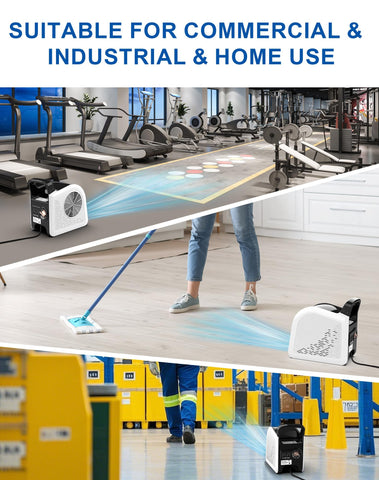 LZLXXLZL Air Mover drying paint with targeted airflow