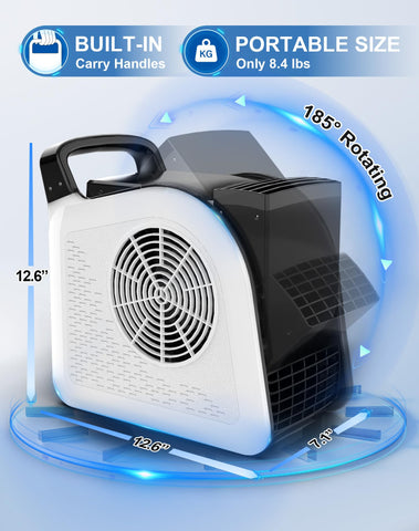 LZLXXLZL Air Mover outlets and 10 ft cord for versatile setup