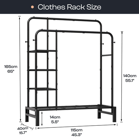 LZNIOZ reinforced base provides stable support for heavier garments.
