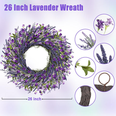 LZNPA front-door wreath ready to hang with effortless style
