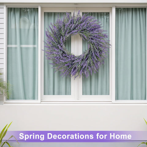 LZNPA grapevine wreath with natural foliage suits all-season home styling