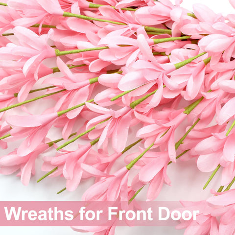 LZNPA minimalist spring decor wreath suitable for various styles.