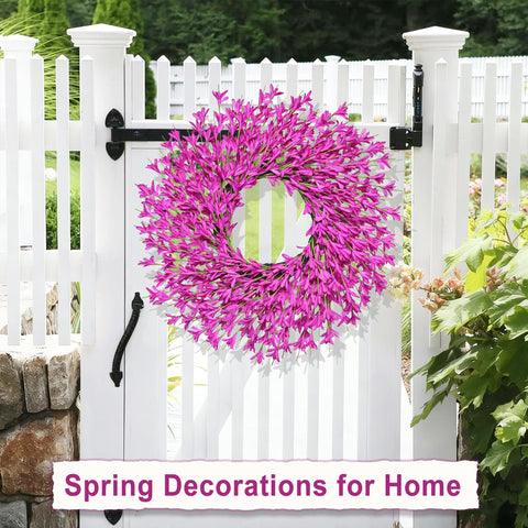 LZNPA wedding wall decor wreath adds romantic touch.