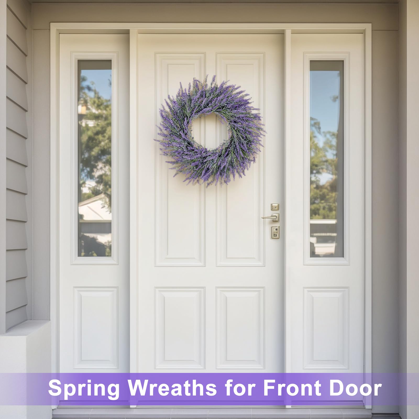 LZNPA welcome wreath adds warm ambience to entryways