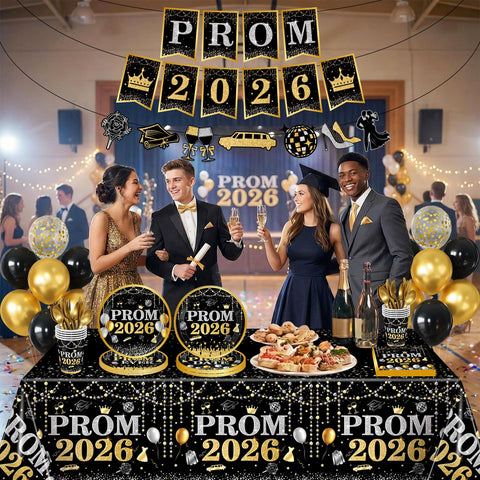 M AMFEOV Prom Decorations plates-7inch: elegant dessert plates for stylish course presentation.