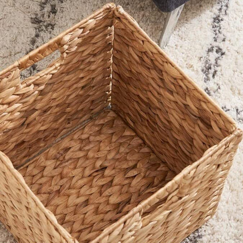 M4DECOR pack of baskets stacked neatly for space-saving.