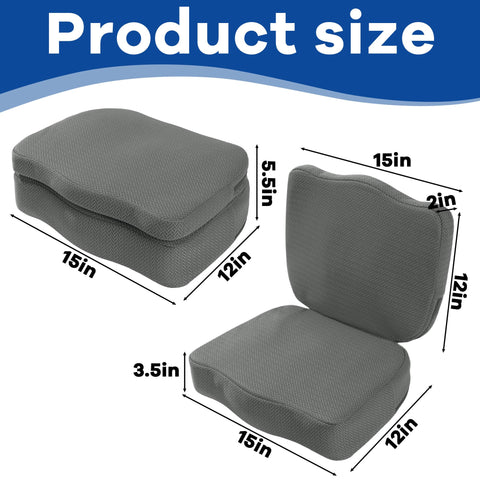 MABOZOO hot tub booster seat removable cover with zipper for easy machine washing