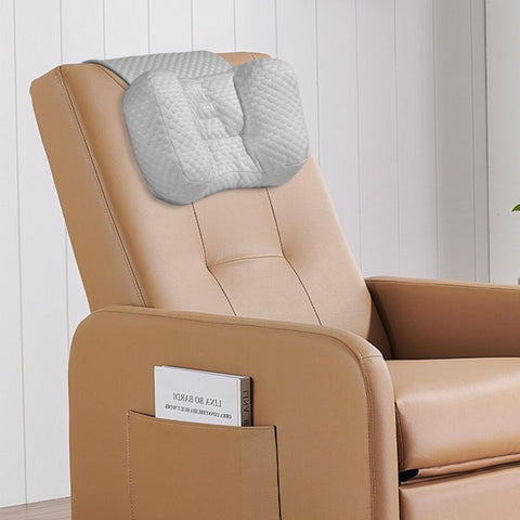 MABOZOO neck pillow with non-slip bottom prevents slipping during use.