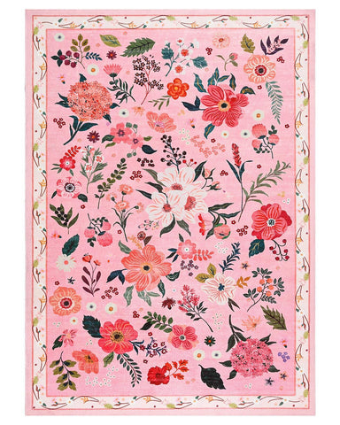 Macgace rug is easy to refresh with daily sweep, vacuum, or shake.
