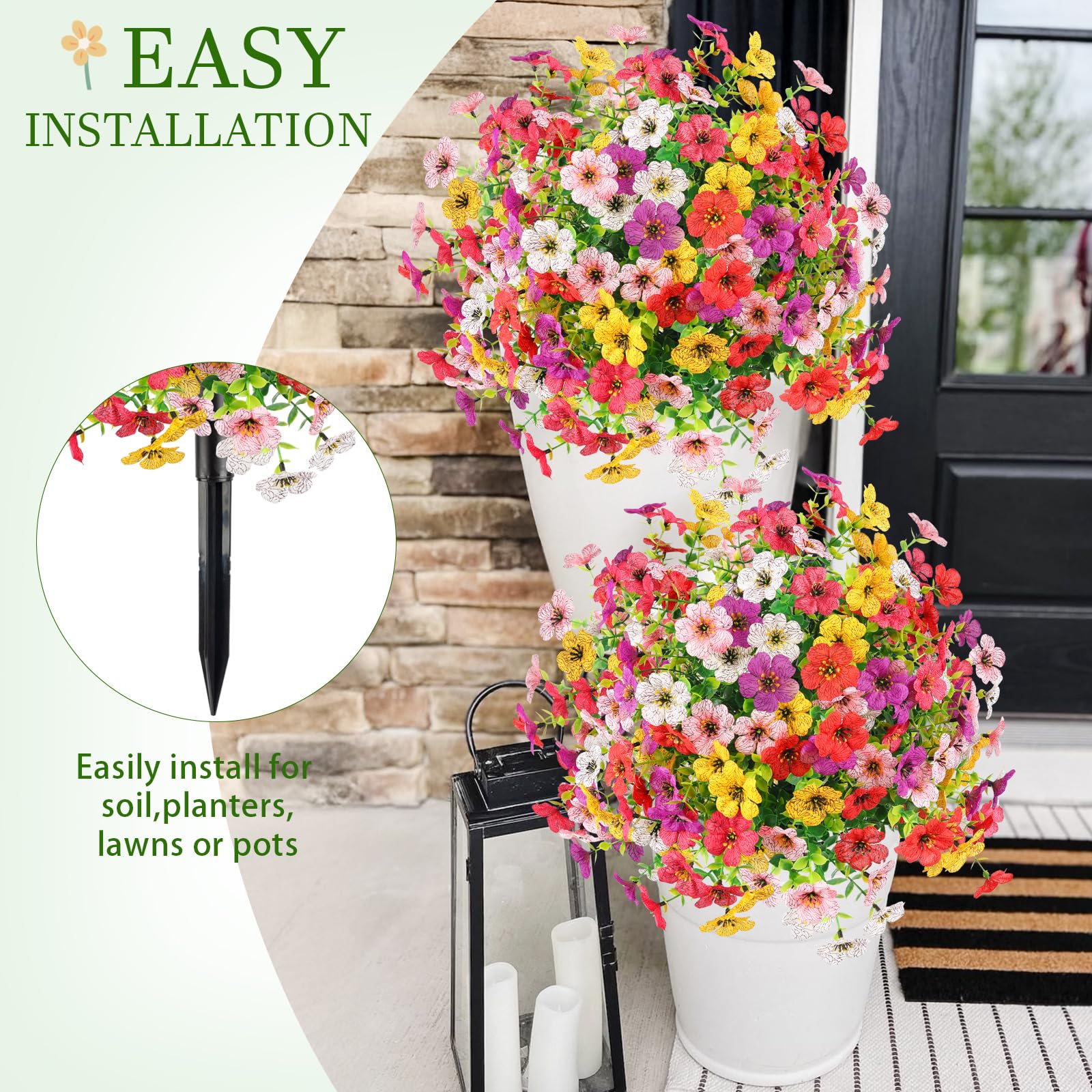 MACTING indoor display topiary highlighting maintenance-free greenery