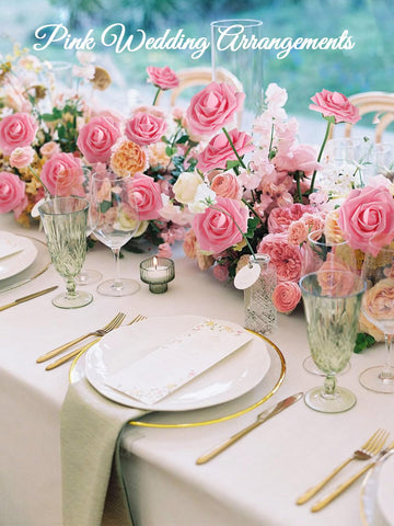 MACTING real-touch foam rose flowers for realistic centerpiece looks