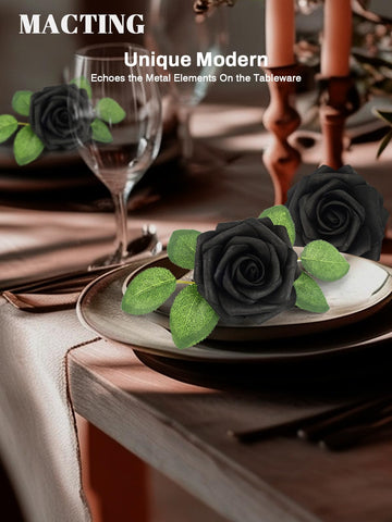 MACTING wedding DIY rose arrangement ready for table decor ideas