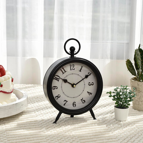 MACVAD Gift-ready vintage table clock for occasions.