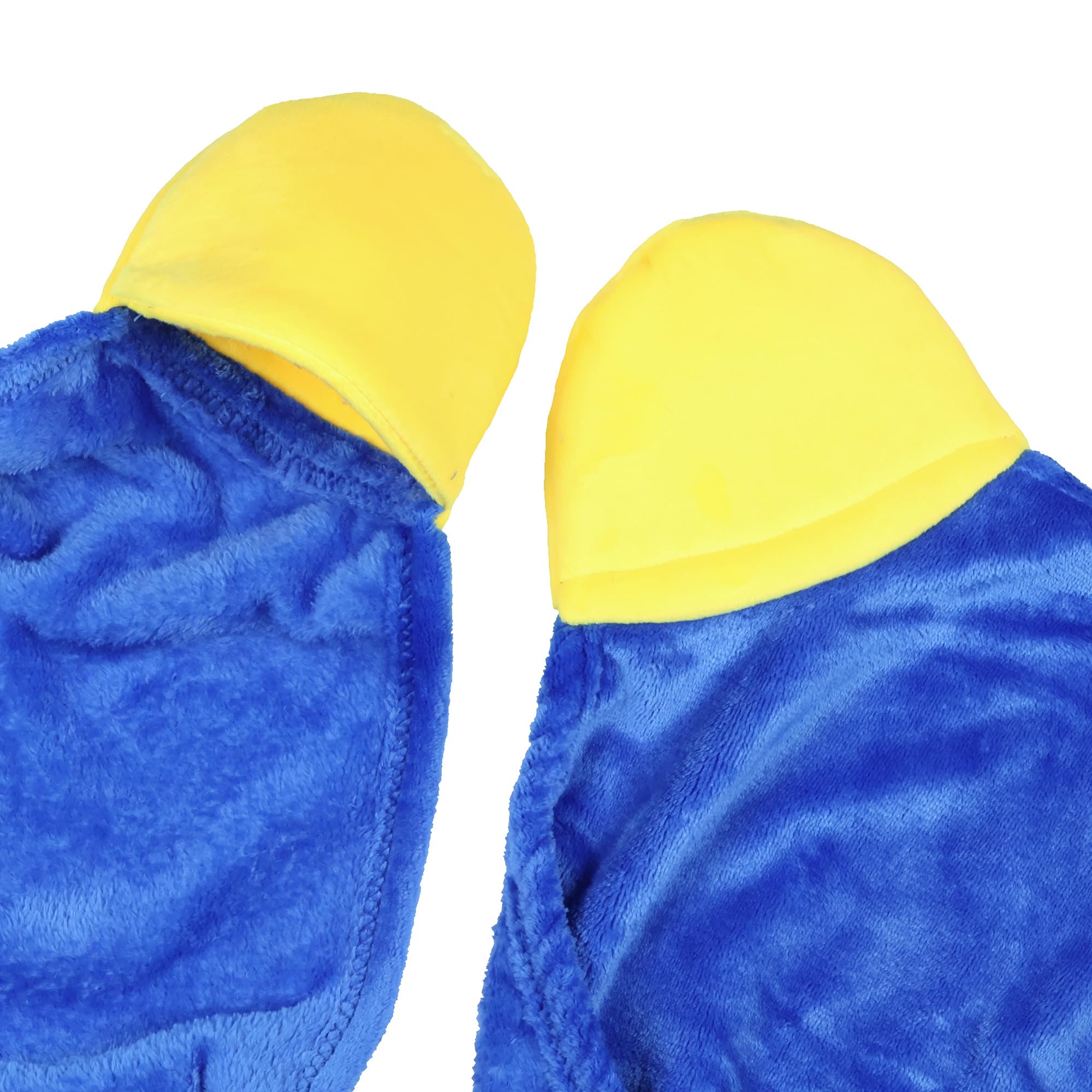 Mad Engine cozy hooded throw adds fun flair to movie nights.