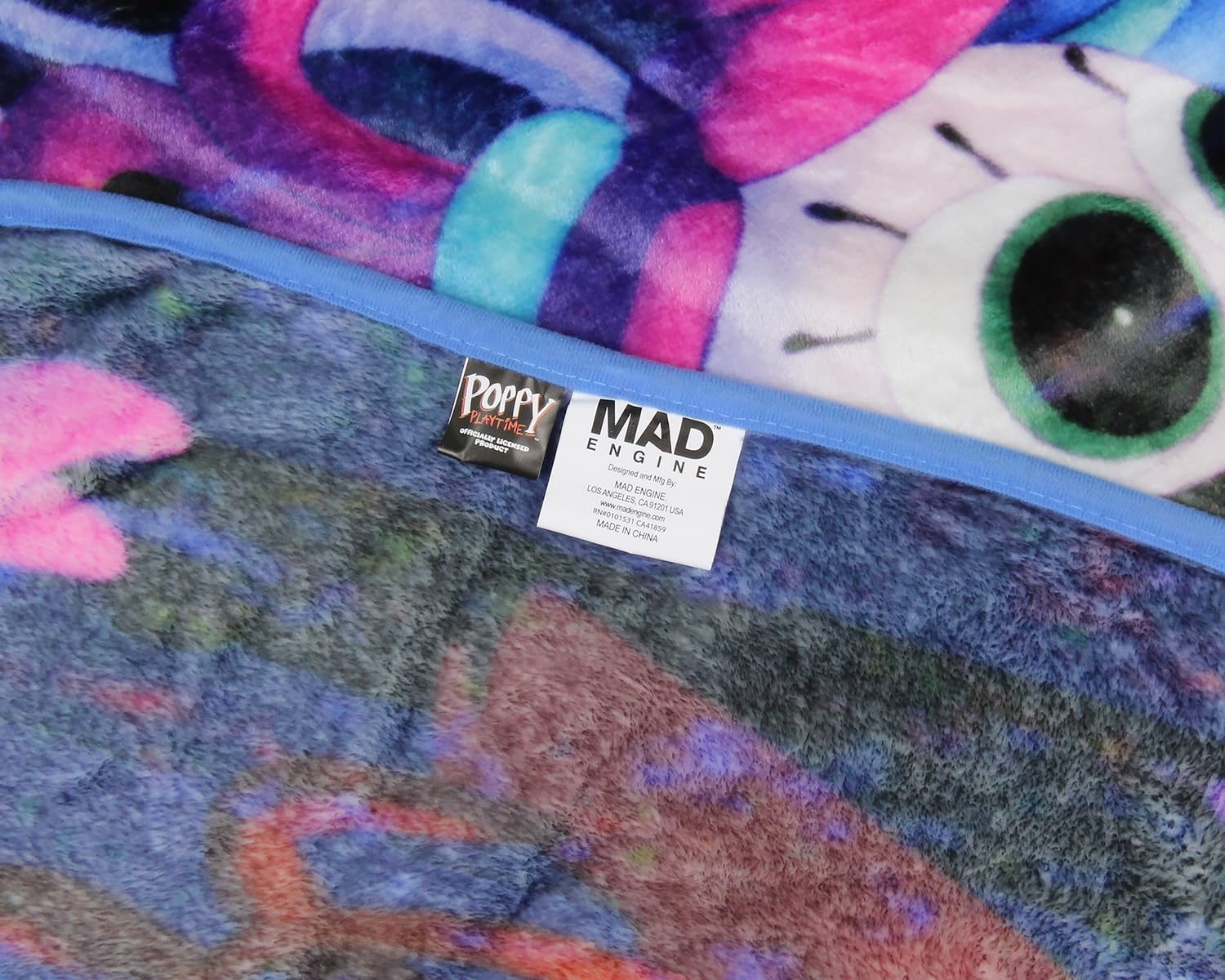 Printed couch throw adds decorative warmth to living spaces.