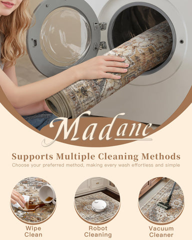 Madane foldable long-runner stores compactly when not in use