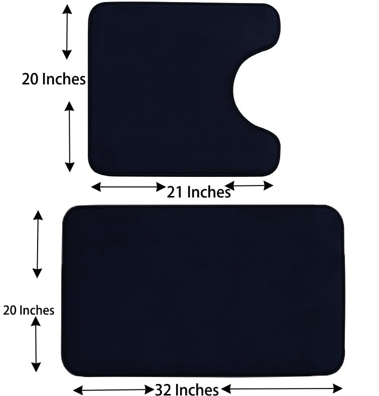 Madeals velvet toilet lid cover adds soft, absorbent comfort to your bathroom set.