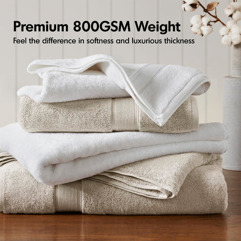 Madison Park 800GSM hand towels 16x28 inches demonstrate quick-drying convenience