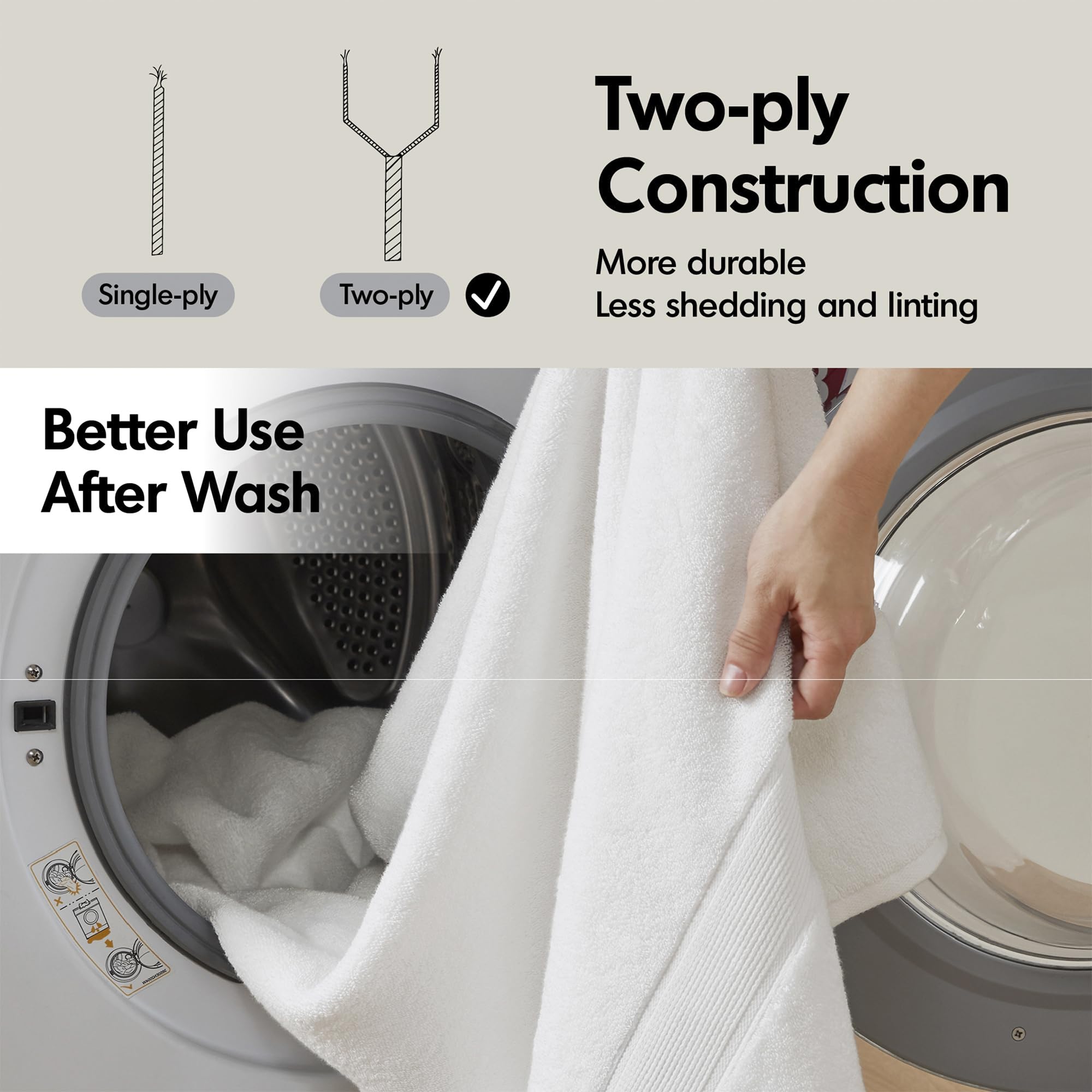 Madison Park OEKO-TEX Made in Green label, skin-friendly