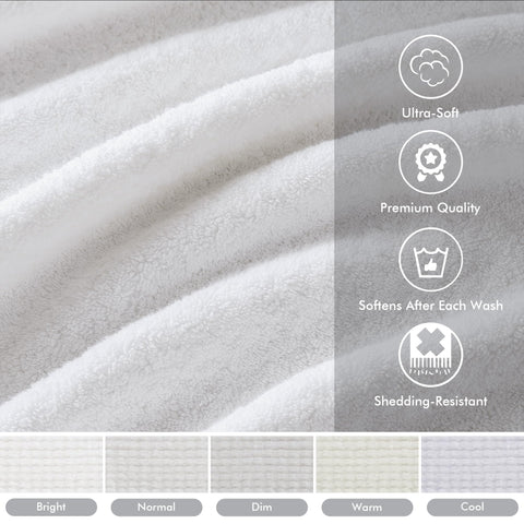 Madison Park 800GSM washcloth 13x13 soft and lint-resistant