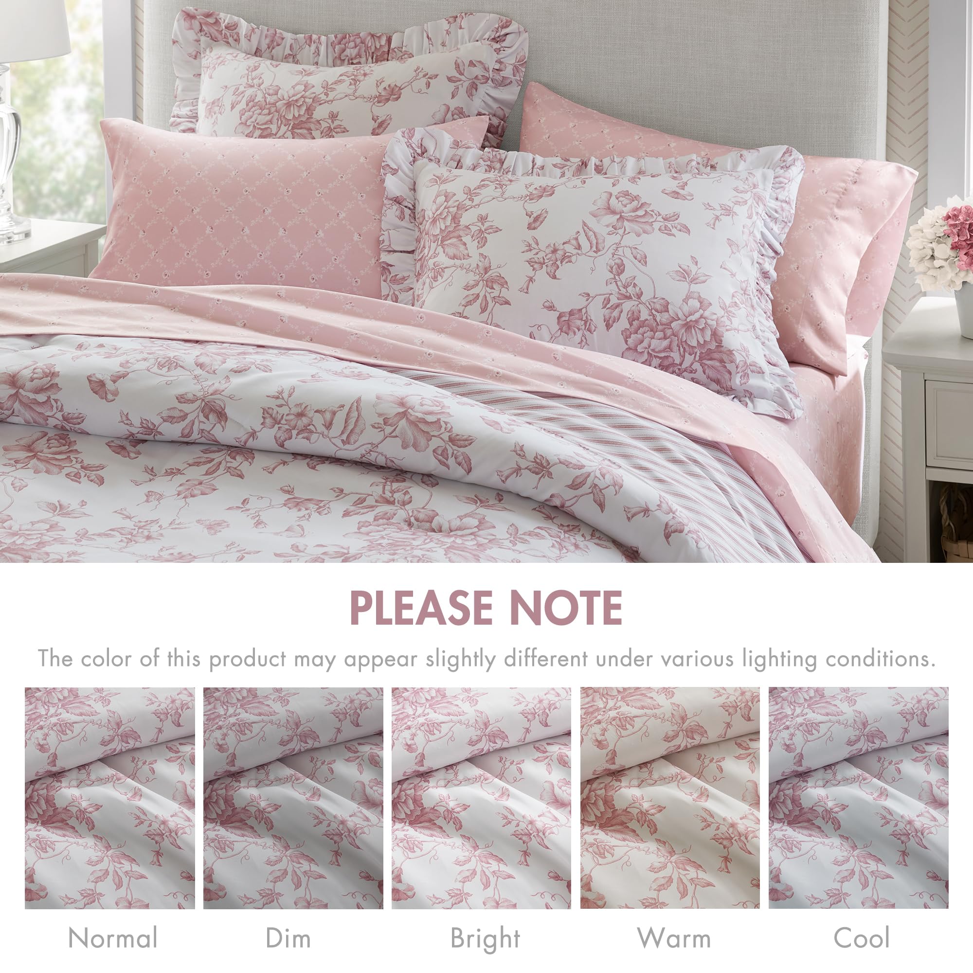 Adele bed-in-a-bag collection shown as a complete BIAB set