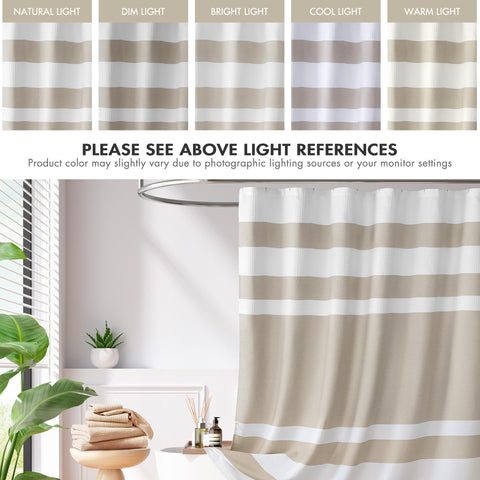 Madison Park privacy-focused curtain enhances bathroom decor while maintaining light.