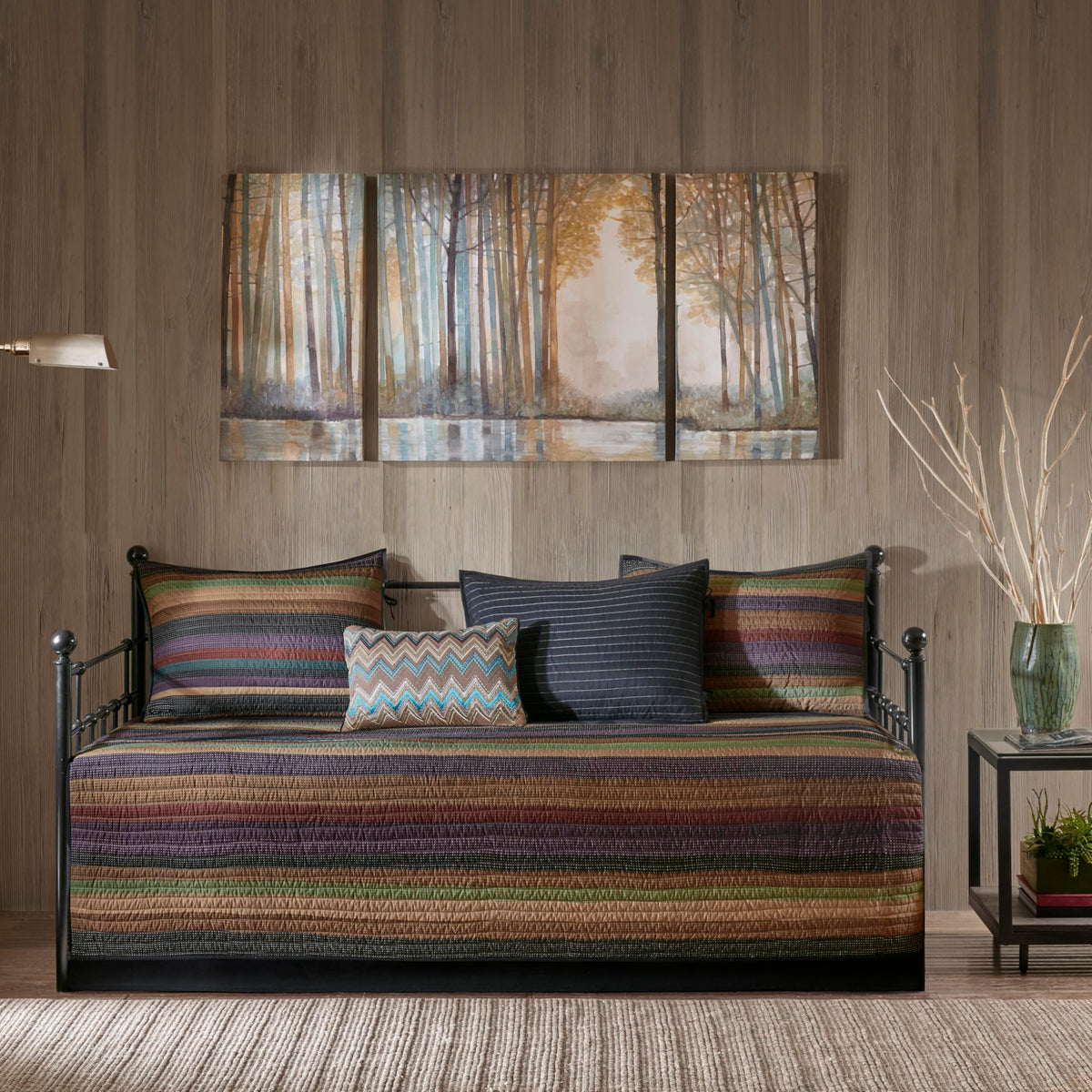 Madison Park daybed cover quilted twin design adds cozy texture