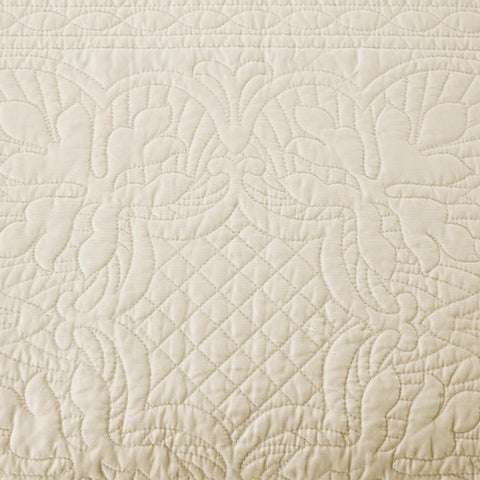 All-season use Madison Park daybed cover with pre-washed cotton-filled fill