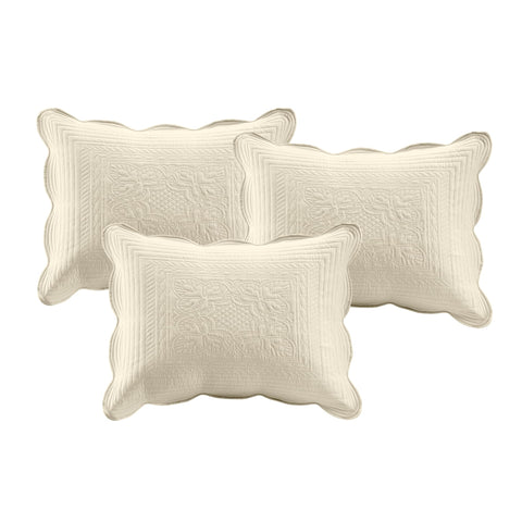 Embroidered decorative pillow from Madison Park daybed set adds focal detail